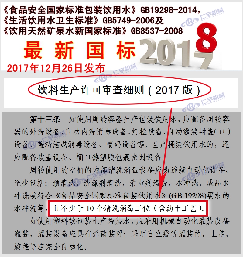 2018年新款桶装水灌装机与以往有哪些不一样?
